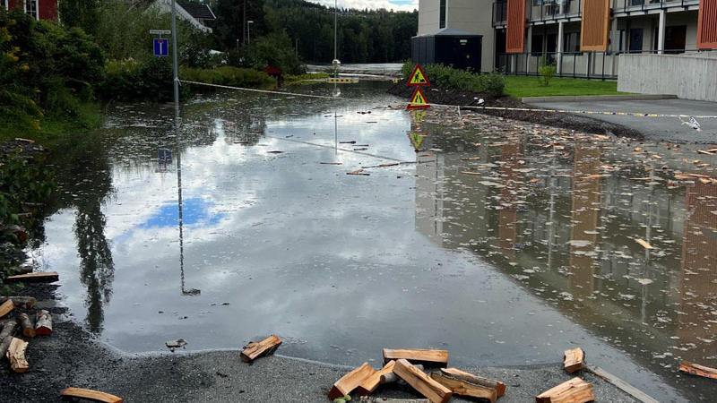 Har du hatt vann i huset i forbindelse med flommen?