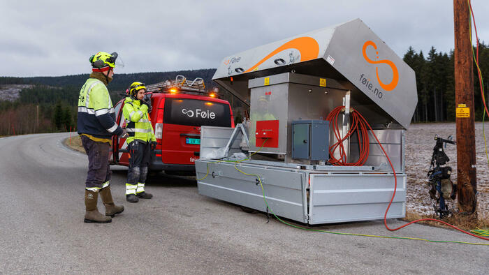 På jobb i Føie