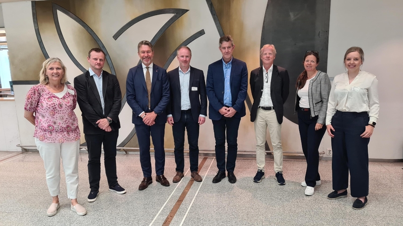 Føie møtte statsråden for å gi sine innspill på Strømnettutvalgets rapport